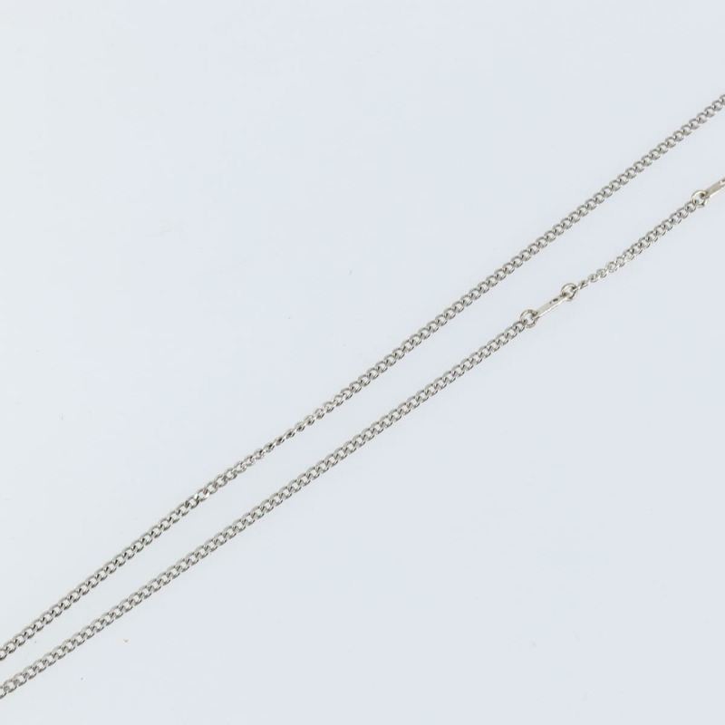 【日本直送】路易威登 Monogram Row 項鍊 金屬 銀色 M02254 LV Auth 143366-4