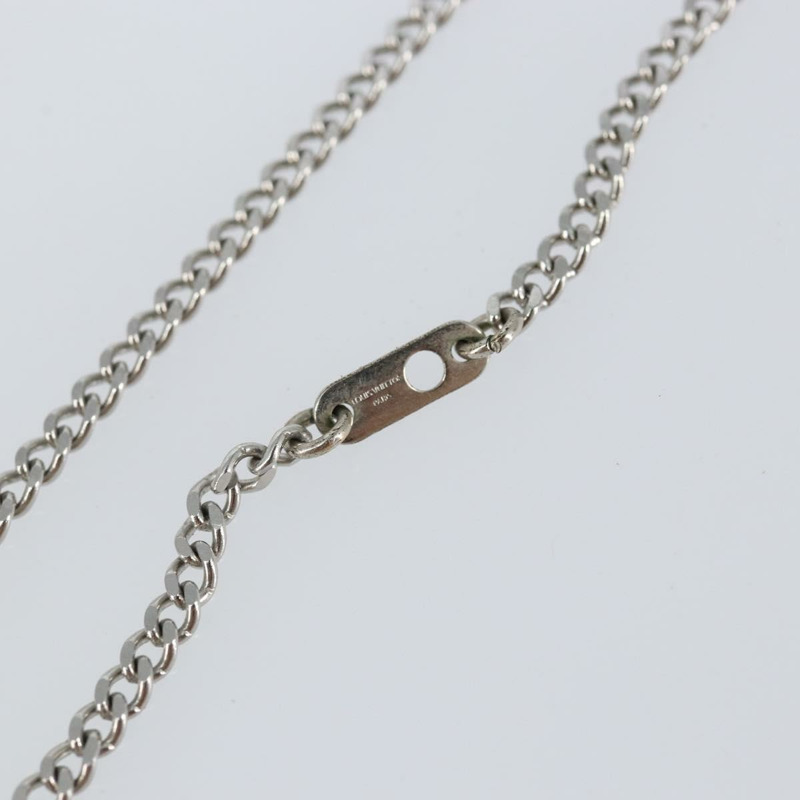 【日本直送】路易威登 Monogram Row 項鍊 金屬 銀色 M02254 LV Auth 143366-7