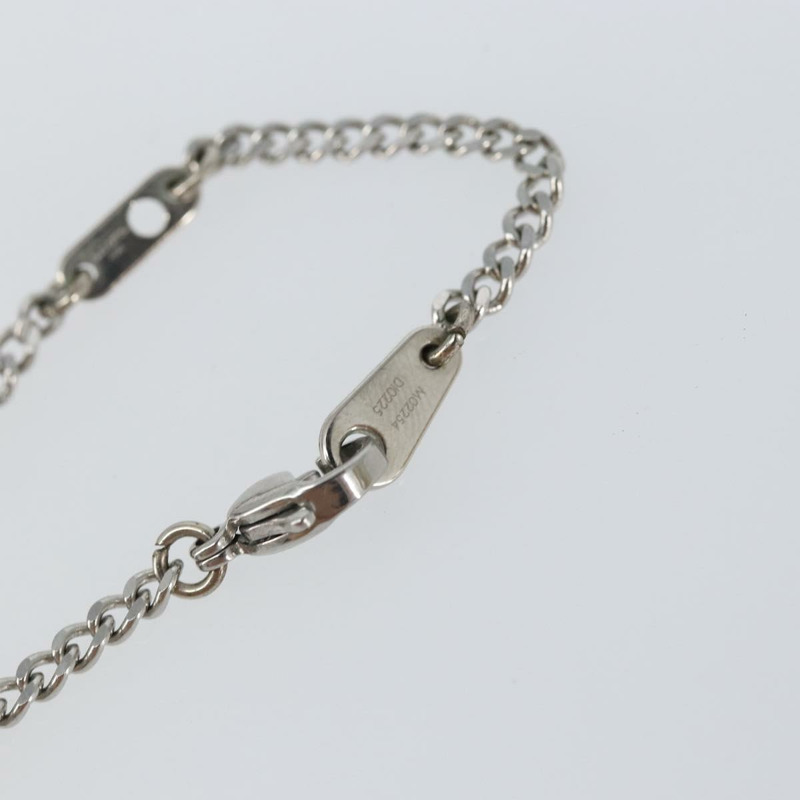 【日本直送】路易威登 Monogram Row 項鍊 金屬 銀色 M02254 LV Auth 143366-10