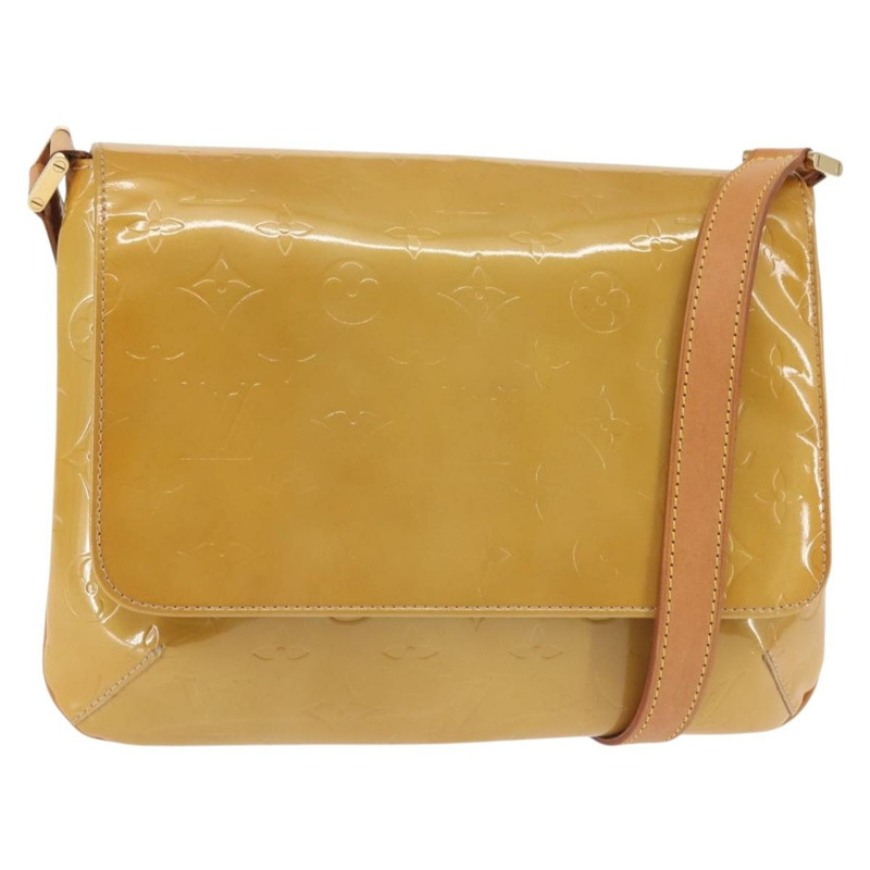 【日本直送】路易威登 Monogram Vernis Thompson Street 手袋 米色 M91301 LV 正品 143548-0