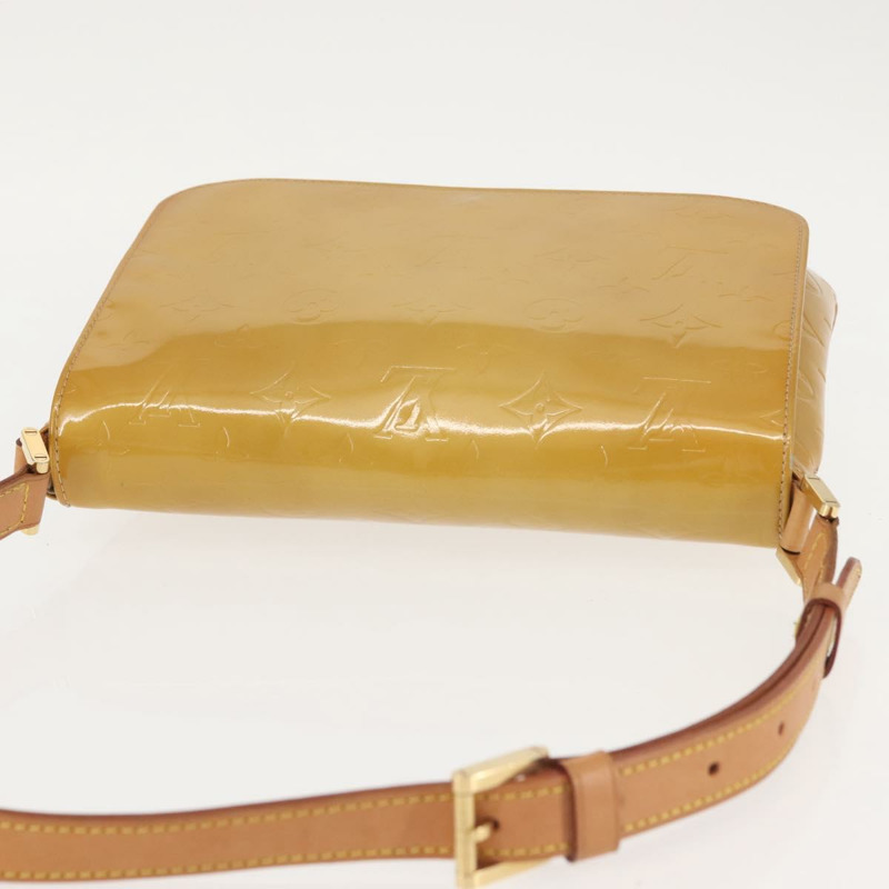 【日本直送】路易威登 Monogram Vernis Thompson Street 手袋 米色 M91301 LV 正品 143548-5