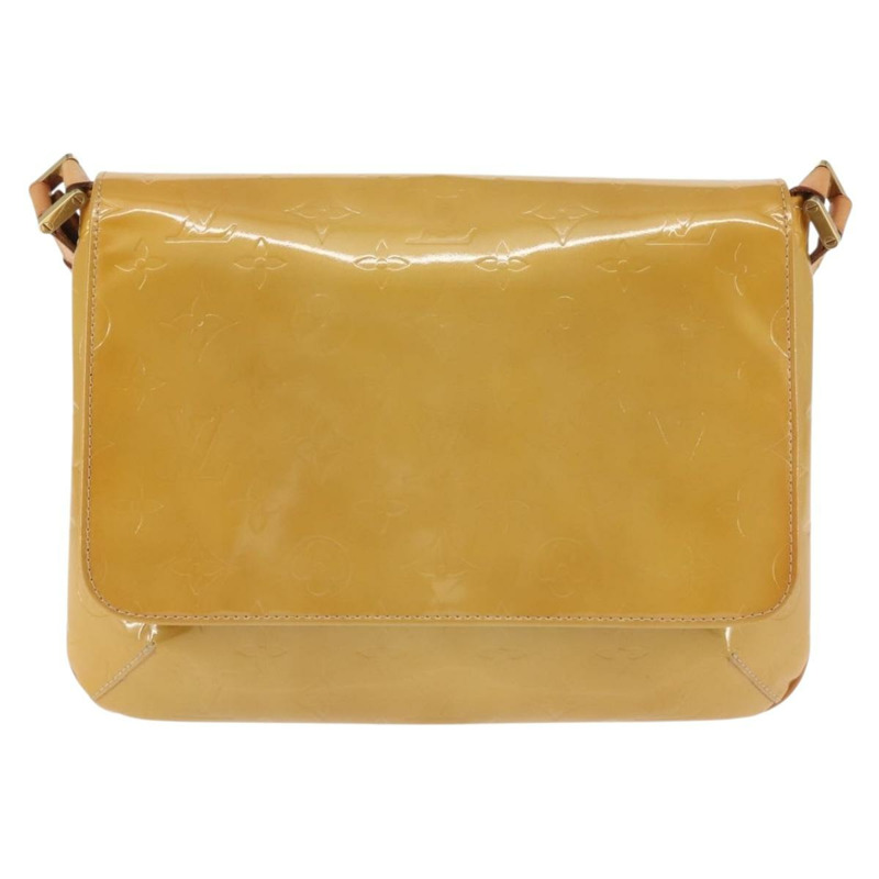 【日本直送】路易威登 Monogram Vernis Thompson Street 手袋 米色 M91301 LV 正品 143548-12