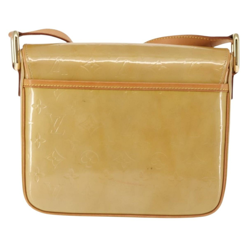 【日本直送】路易威登 Monogram Vernis Christie GM 單背包 米色 M91147 正品 143549-1