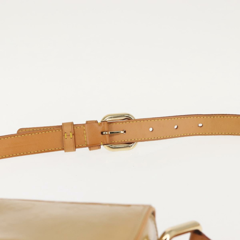 【日本直送】路易威登 Monogram Vernis Christie GM 單背包 米色 M91147 正品 143549-8