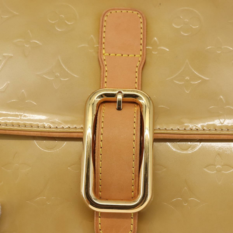 【日本直送】路易威登 Monogram Vernis Christie GM 單背包 米色 M91147 正品 143549-16