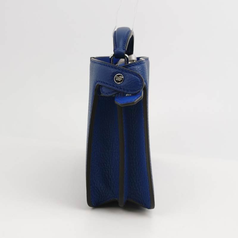 Fendi Peekaboo ISeeU XCross 牛皮純色扭鎖手提包單肩包 9.8新-2