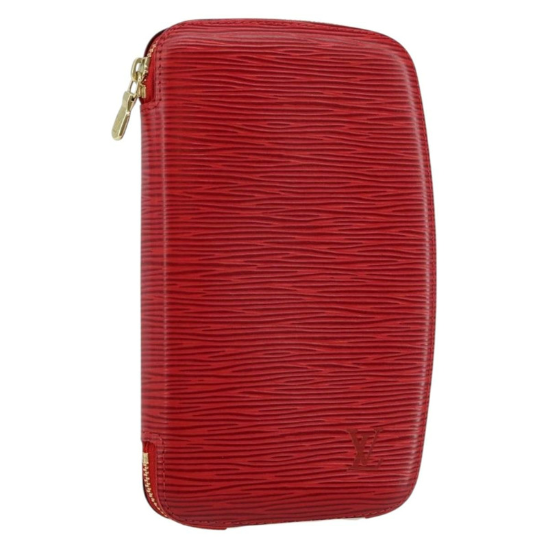 【日本直送】路易威登 Epi Agenda Geod 錢包 紅色 M63877 LV Auth 144840-0