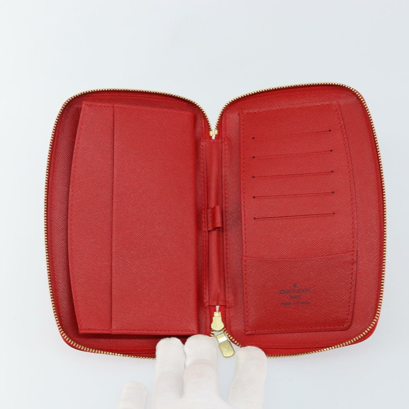 【日本直送】路易威登 Epi Agenda Geod 錢包 紅色 M63877 LV Auth 144840-8