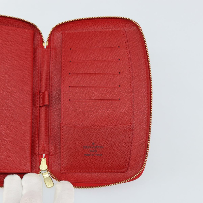 【日本直送】路易威登 Epi Agenda Geod 錢包 紅色 M63877 LV Auth 144840-16