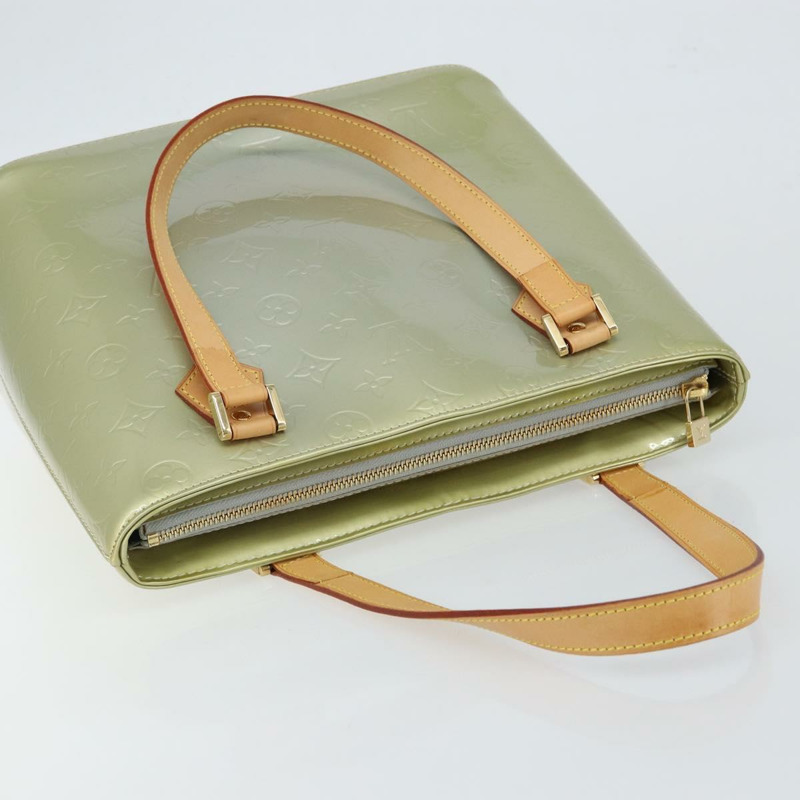 【日本直送】路易威登 Monogram Vernis Houston 手提包 灰色 M91053 LV 正品 144763-5