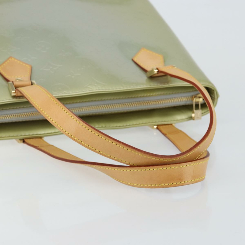 【日本直送】路易威登 Monogram Vernis Houston 手提包 灰色 M91053 LV 正品 144763-6