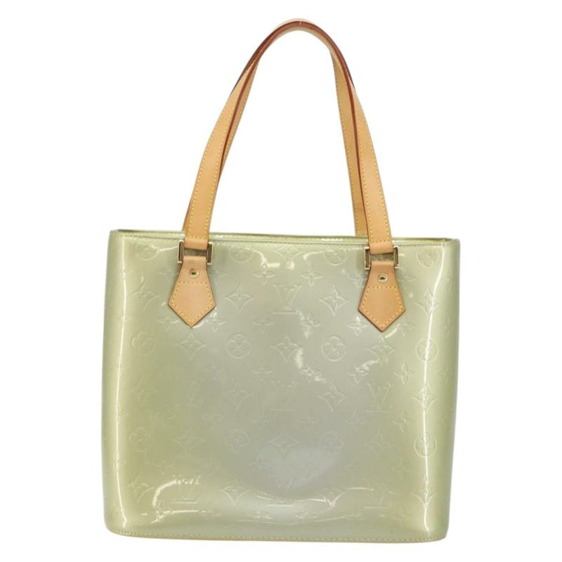 【日本直送】路易威登 Monogram Vernis Houston 手提包 灰色 M91053 LV 正品 144763-12