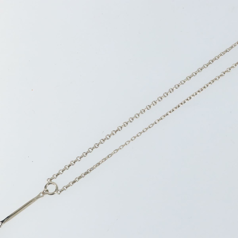 【日本直送】Christian Dior 項鍊 金屬 銀色 Auth bs29694-3