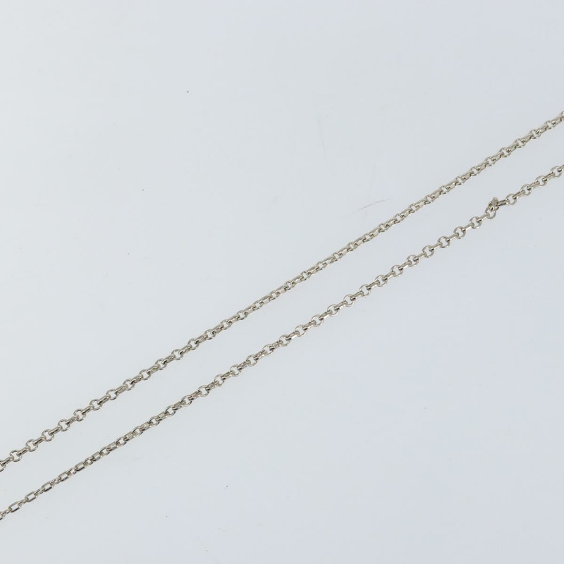 【日本直送】Christian Dior 項鍊 金屬 銀色 Auth bs29694-4