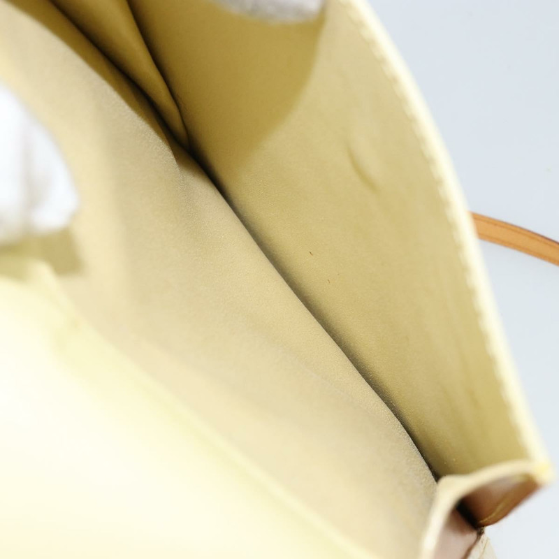 【日本直送】路易威登 Monogram Vernis Motto 手拿包 青檸黃 M91059 LV Auth bs29653-20