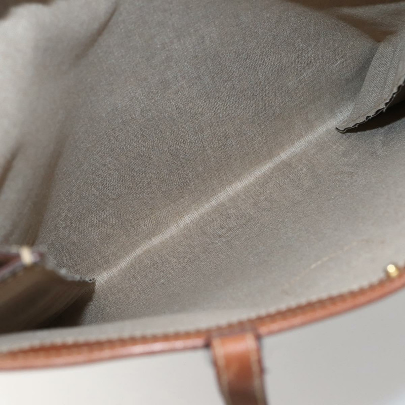 【日本直送】CELINE Macadam帆布托特包 PVC皮革 棕色 金色 正品 gh838-10