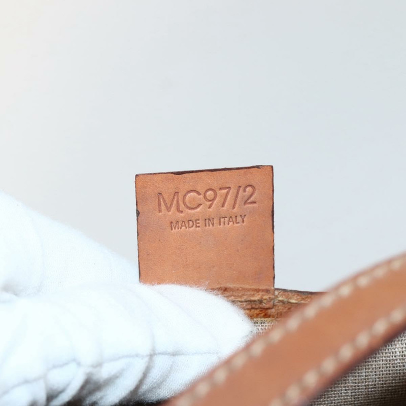 【日本直送】CELINE Macadam帆布托特包 PVC皮革 棕色 金色 正品 gh838-11