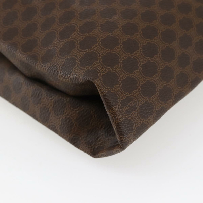 【日本直送】CELINE Macadam帆布托特包 PVC皮革 棕色 金色 正品 gh838-15