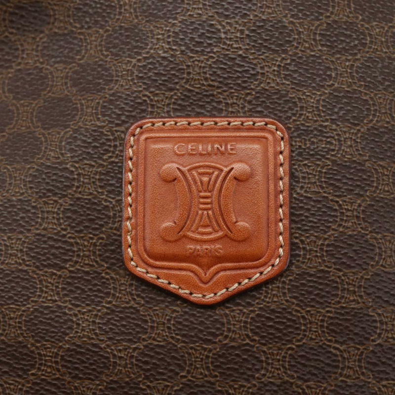 【日本直送】CELINE Macadam帆布托特包 PVC皮革 棕色 金色 正品 gh838-16