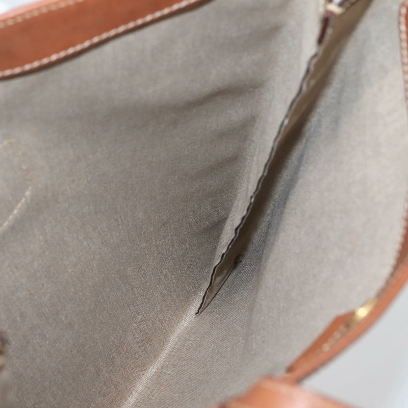 【日本直送】CELINE Macadam帆布托特包 PVC皮革 棕色 金色 正品 gh838-18