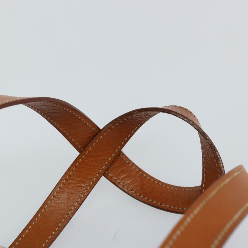 【日本直送】CELINE Macadam帆布手提包 PVC皮革 棕色 金色 正品 gh783-13