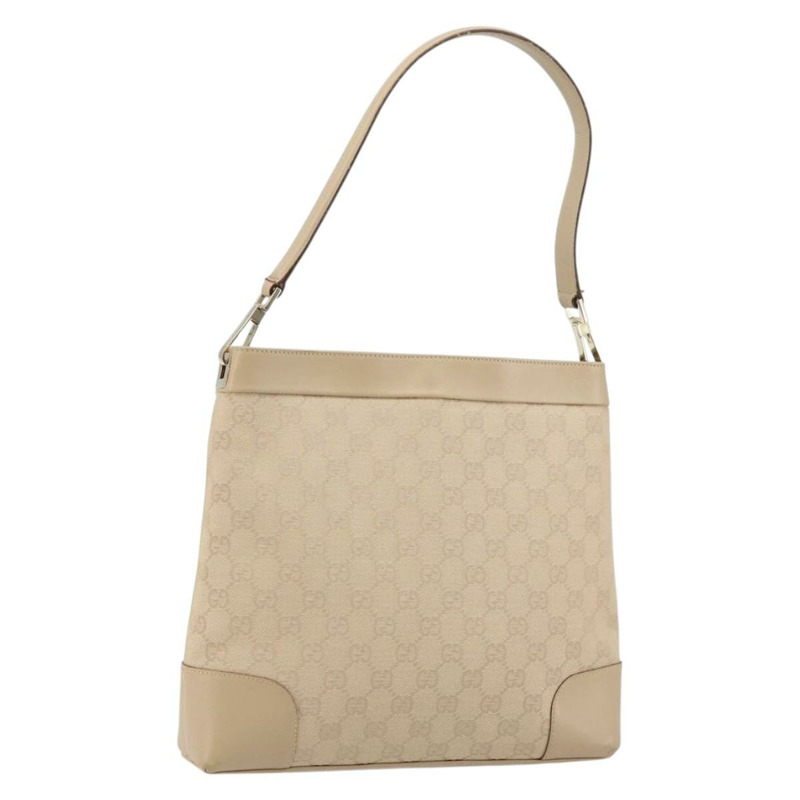 【日本直送】GUCCI GG帆布肩背包 米色 金色 33900 正品 gh831-0
