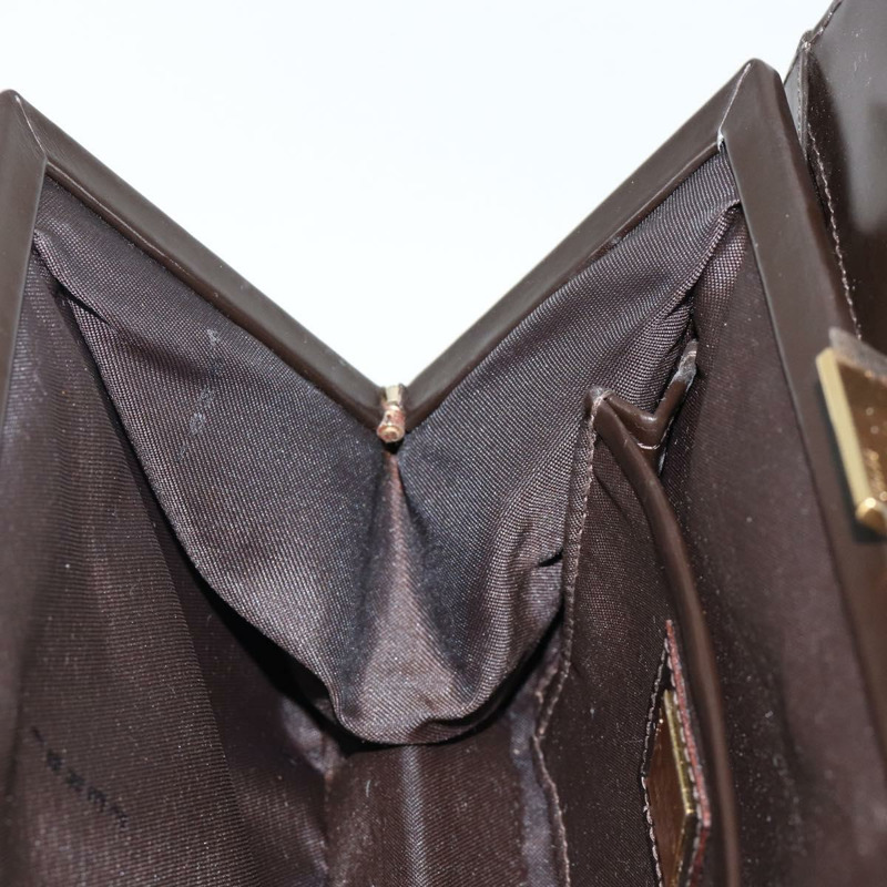 【日本直送】FENDI 手提包 皮革 棕色 金色 正品 gh869-19