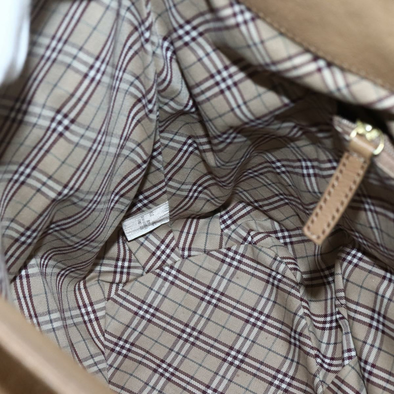 【日本直送】BURBERRY 藍標單肩包 皮革 米色 金色 正品 ti3445-19