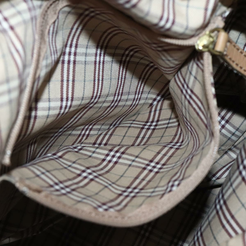 【日本直送】BURBERRY 藍標單肩包 皮革 米色 金色 正品 ti3445-20