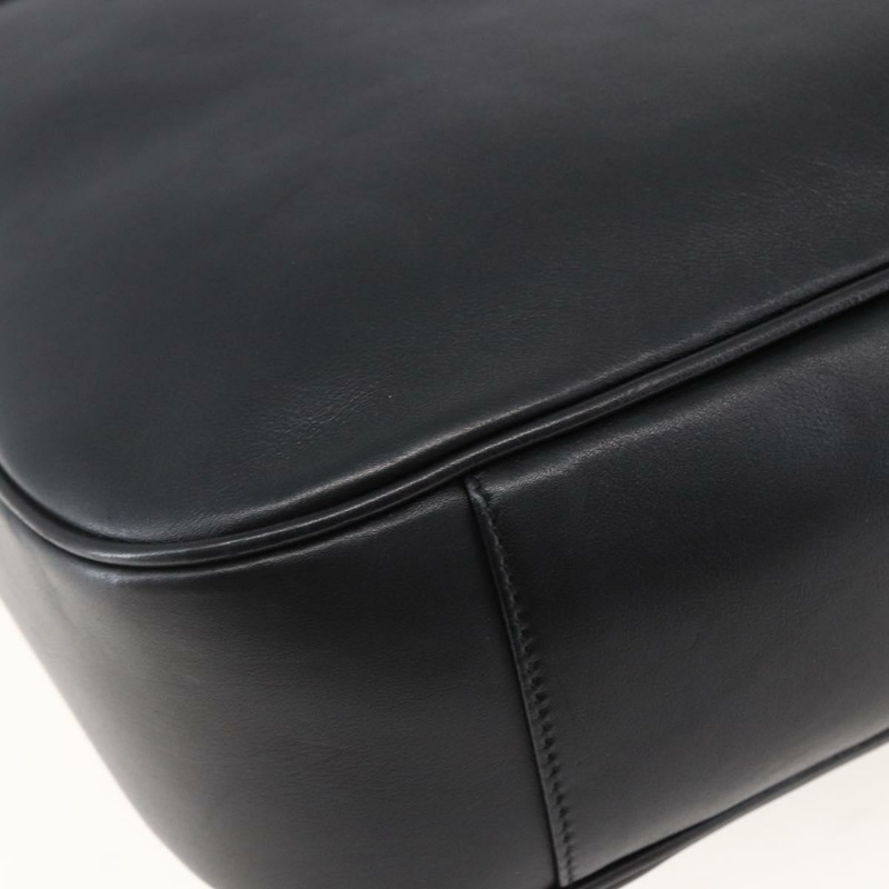 【日本直送】GUCCI 竹節手提包 皮革 兩用 黑色 金色 001 1577 8270 正品 gh768-8