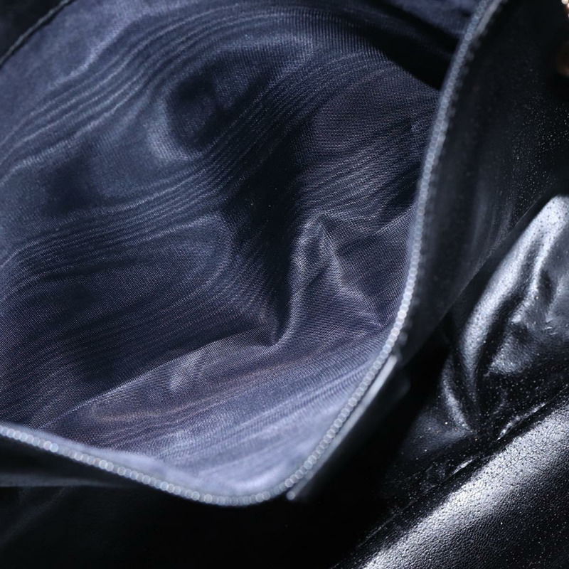 【日本直送】GUCCI 竹節手提包 皮革 兩用 黑色 金色 001 1577 8270 正品 gh768-10