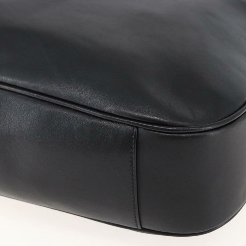 【日本直送】GUCCI 竹節手提包 皮革 兩用 黑色 金色 001 1577 8270 正品 gh768-15