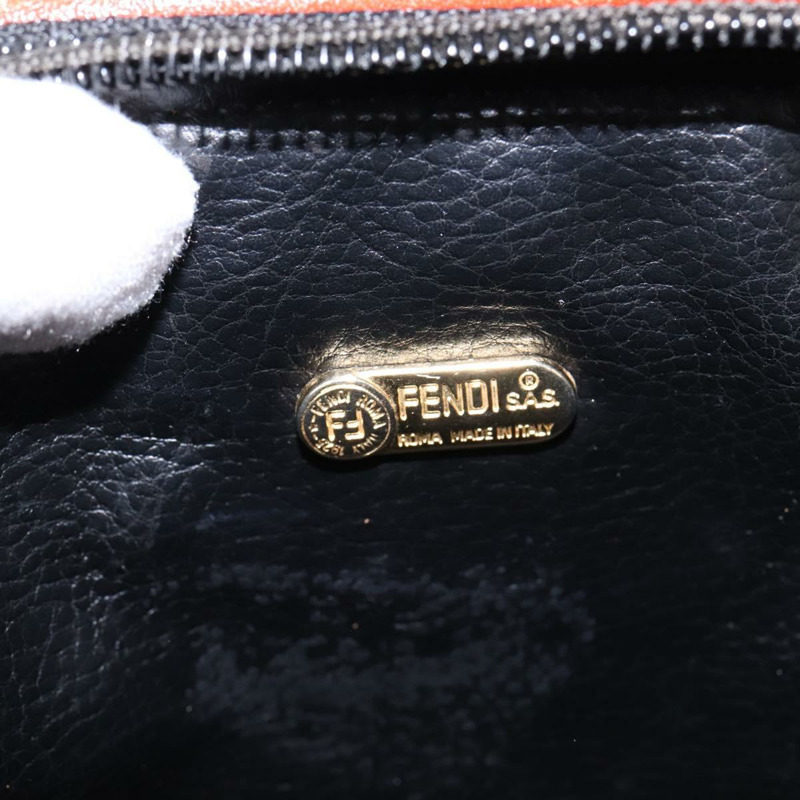 【日本直送】FENDI 胡桃色帆布手提包 PVC 兩用黑色棕色 正品 gh778-18