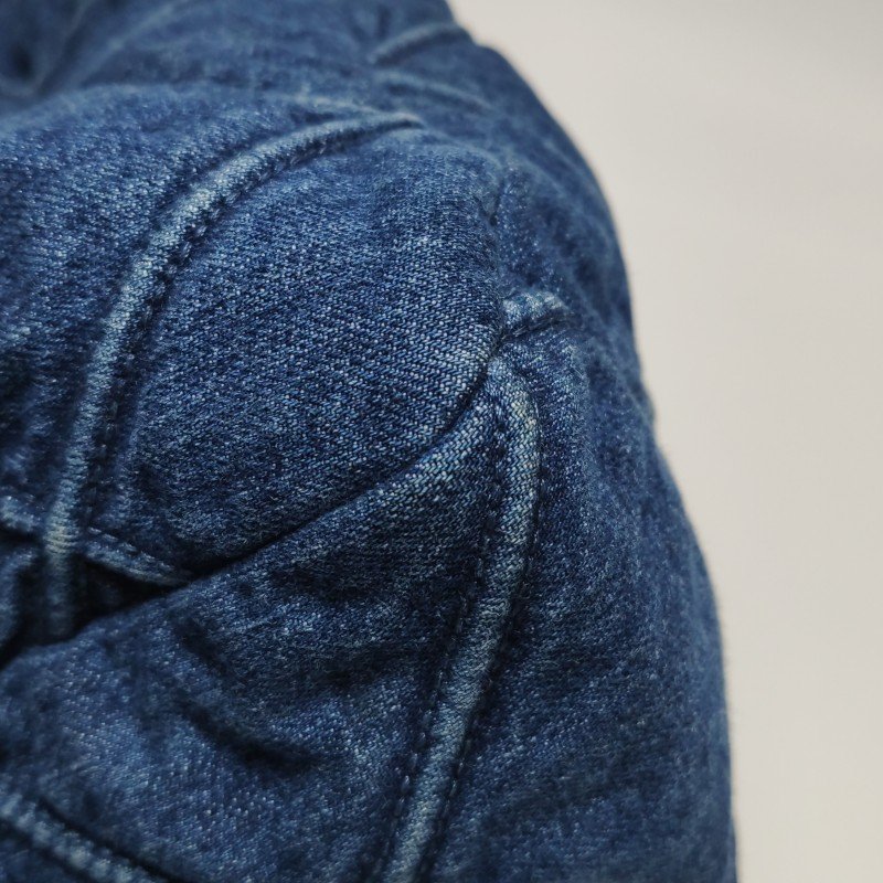 Chanel 19 Bag Maxi 牛皮牛仔布菱格絎縫穿皮雙扣單肩包-14