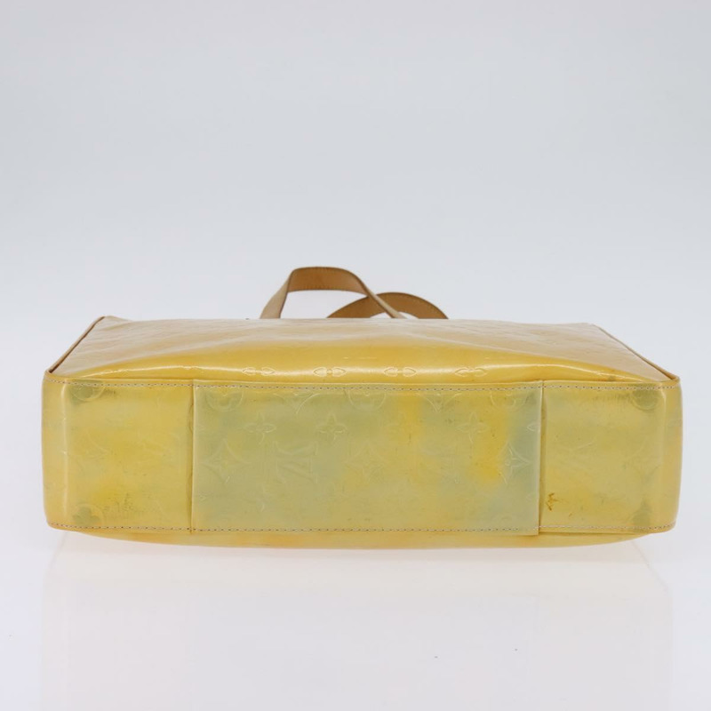 【日本直送】路易威登 Monogram Vernis Columbus 手提包 灰色 M91028 LV 正品 gh879-4