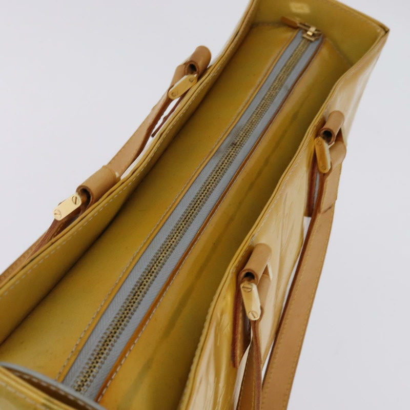 【日本直送】路易威登 Monogram Vernis Columbus 手提包 灰色 M91028 LV 正品 gh879-5