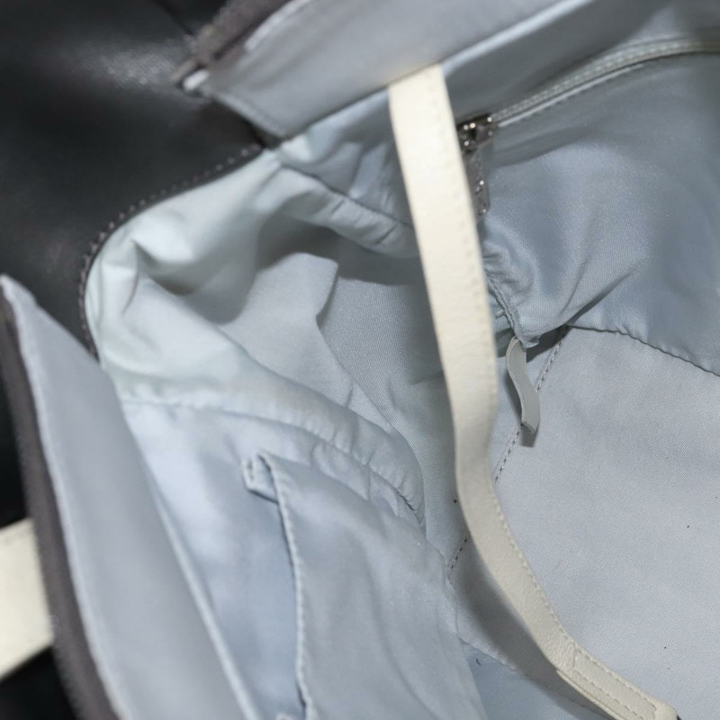 【日本直送】香奈兒巴黎比亞里茨托特包，塗層帆布，銀色雙C標誌，正品 gh895-18