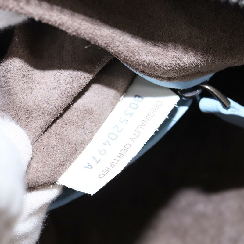 【日本直送】BOTTEGA VENETA INTRECCIATO 皮革肩背包 淺藍色 正品 gh923-11