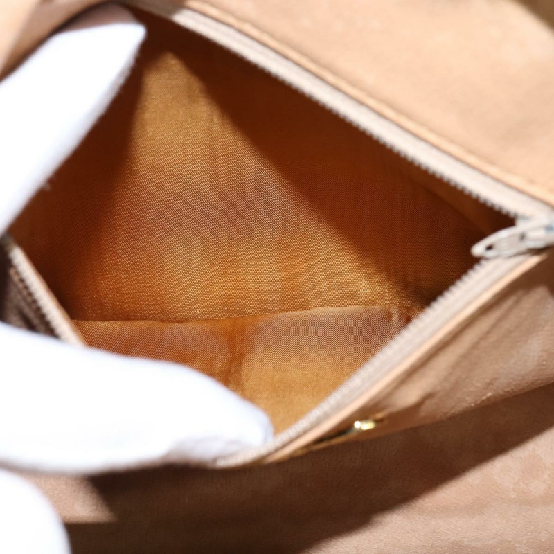 【日本直送】GUCCI GG Plus Supreme Web Sherry Line 單肩包 PVC 米色 金色 正品 gh909-19