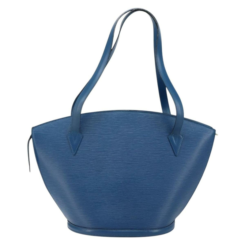 【日本直送】路易威登 Epi Saint Jacques 購物單肩包 藍色 M52275 LV 正品 gh934-1