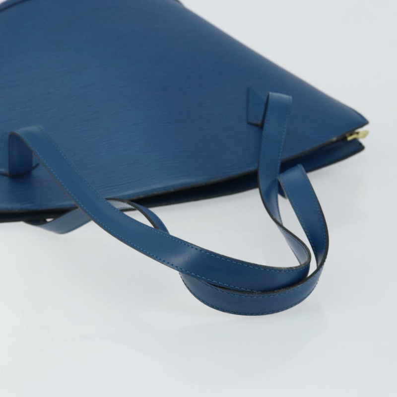 【日本直送】路易威登 Epi Saint Jacques 購物單肩包 藍色 M52275 LV 正品 gh934-6