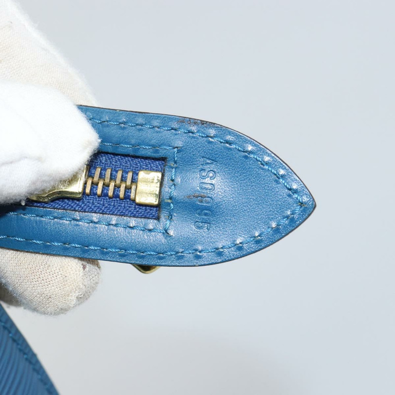 【日本直送】路易威登 Epi Saint Jacques 購物單肩包 藍色 M52275 LV 正品 gh934-10