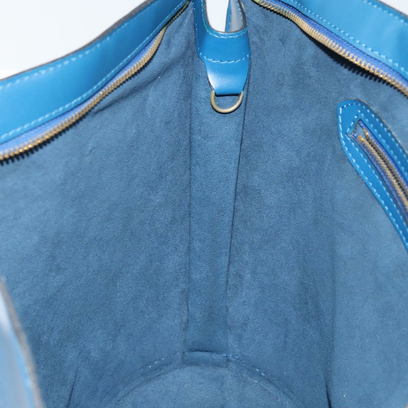 【日本直送】路易威登 Epi Saint Jacques 購物單肩包 藍色 M52275 LV 正品 gh934-18