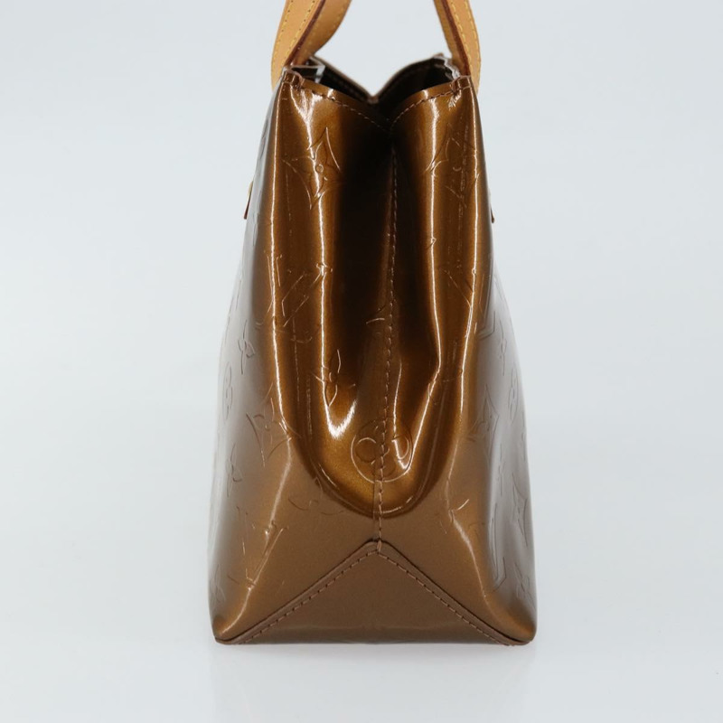 【日本直送】路易威登 Monogram Vernis Reade PM 手提包 青銅色 M91146 LV Auth 144988-3