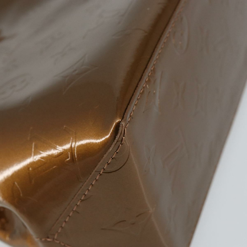 【日本直送】路易威登 Monogram Vernis Reade PM 手提包 青銅色 M91146 LV Auth 144988-13