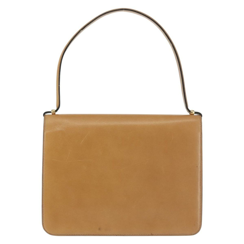 【日本直送】Christian Dior 皮革單背包 米色 金色 正品 BA6375-1