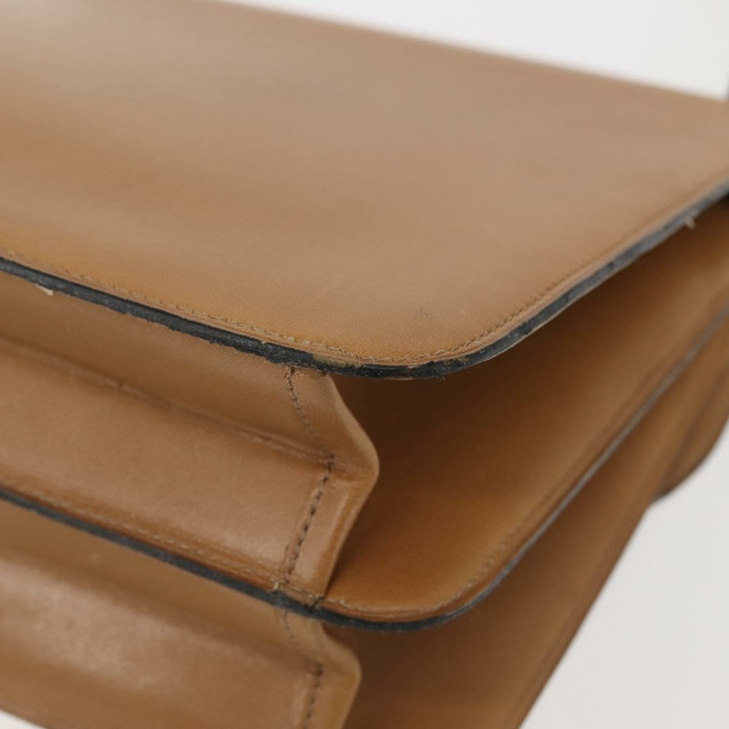 【日本直送】Christian Dior 皮革單背包 米色 金色 正品 BA6375-15