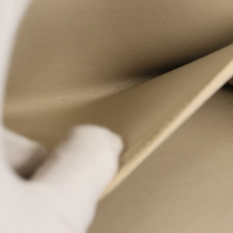 【日本直送】Christian Dior 皮革單背包 米色 金色 正品 BA6375-23