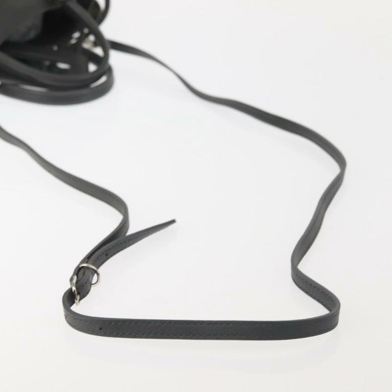 【日本直送】BALENCIAGA Paper 迷你手袋 皮革 兩用 灰色/銀色 357333 正品 gh940-7