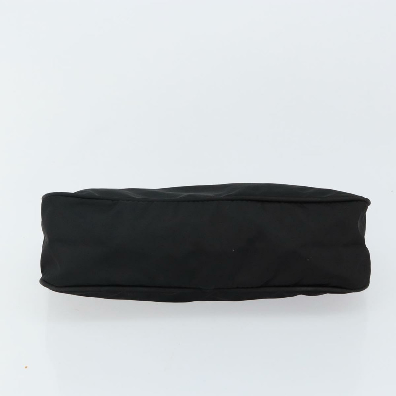 【日本直送】PRADA 尼龍黑色銀色配件包 Auth 145046-4